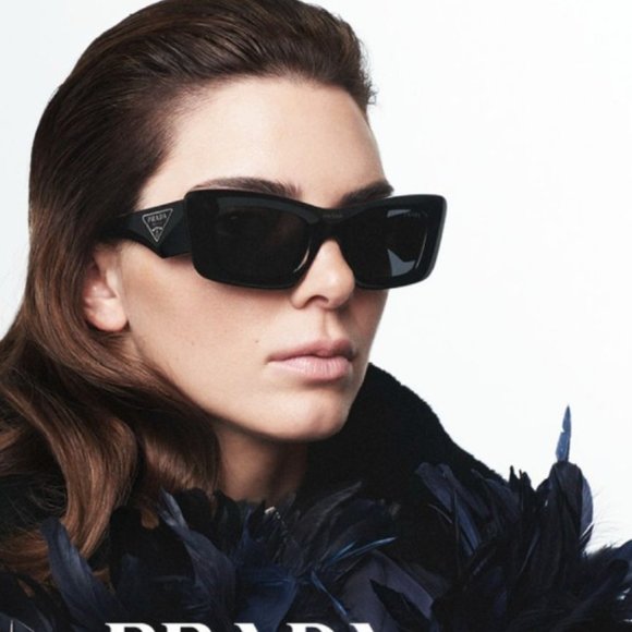 NEW PRADA PR13ZS 1AB5S0 WOMEN PRADA SUNGLASSES PRADA SPR 13Z BLACK PR 13SZ - Picture 7 of 11